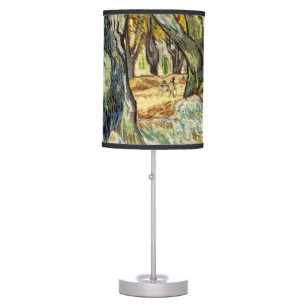 The Large Plane Trees By Vincent Van Gogh Table Lamp