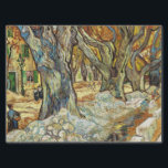 The Large Plane Trees By Vincent Van Gogh Tissue Paper<br><div class="desc">Vintage The Large Plane Trees By Vincent Van Gogh. Vincent Van Gogh was a famous artist. He was a dutch post impressionist painter.This painting is in the public domain.</div>