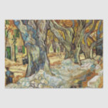 The Large Plane Trees By Vincent Van Gogh Tissue Paper<br><div class="desc">Vintage The Large Plane Trees By Vincent Van Gogh. Vincent Van Gogh was a famous artist. He was a dutch post impressionist painter.This painting is in the public domain.</div>