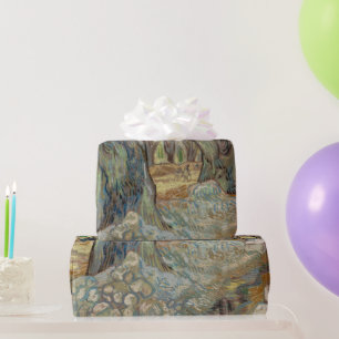 The Large Plane Trees (Road Menders at Saint-Rémy) Wrapping Paper