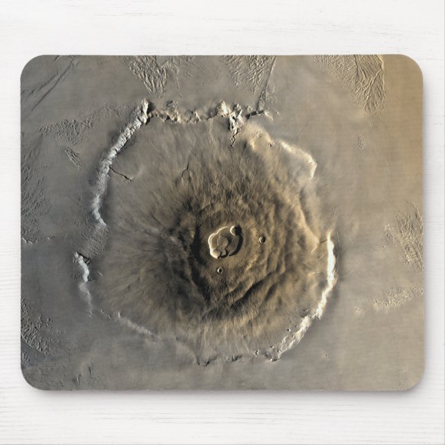 The largest known volcano in the solar system mouse pad (Front)