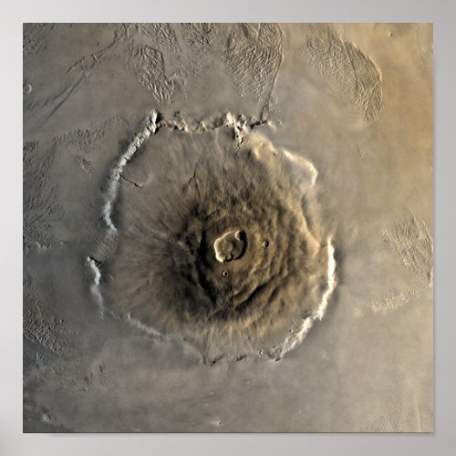 The largest known volcano in the solar system poster