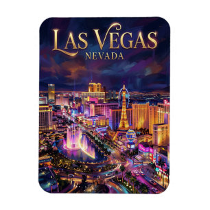 The Las Vegas Strip USA Magnet
