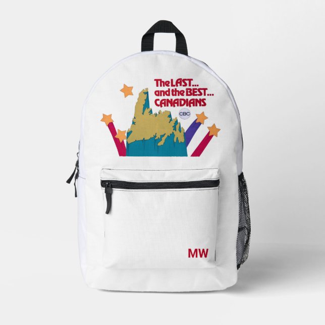 The Last and the Best Canadians Printed Backpack (Front)