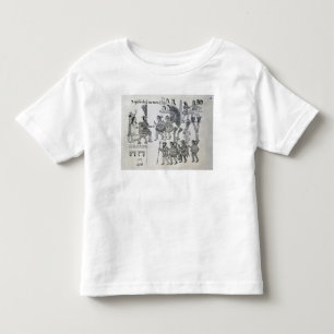 The last Aztec Emperor Cuauhtemoc surrenders Toddler T-shirt