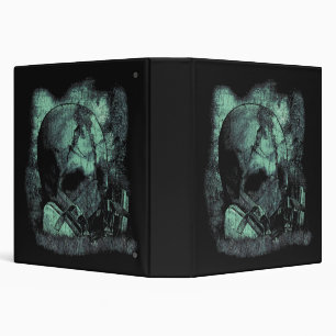 The Last Breath - Techno-Dystopian Streetwear 3 Ring Binder
