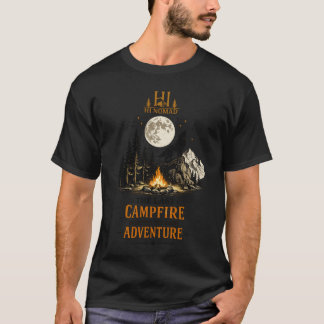 The Last Campfire Adventure - Howling Wolf Wildern T-Shirt