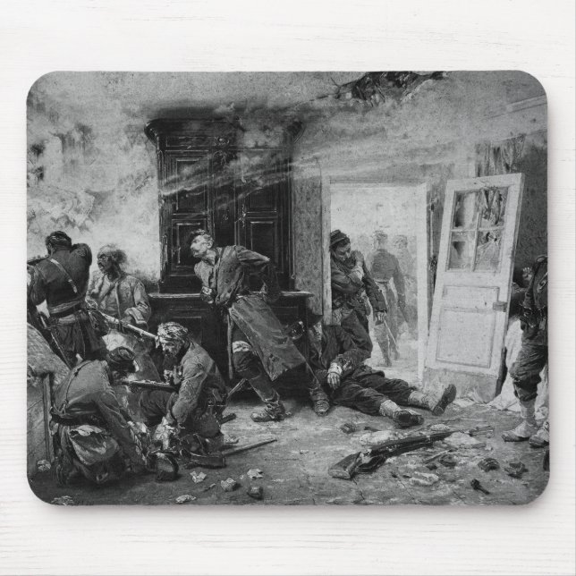 The last cartridges at Balan near Sedan, 1870 Mouse Pad (Front)