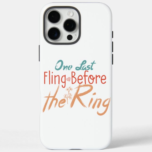 The Last Celebration Before Marriage Case-Mate iPhone Case (Back)