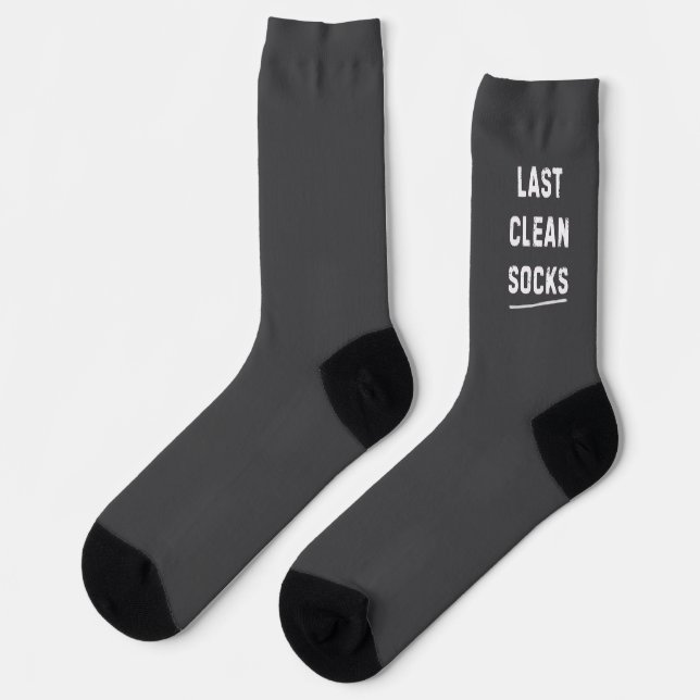 The Last Clean Gray Socks (Left)