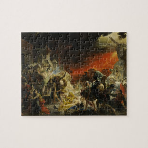 The Last Day of Pompeii by Karl Briullov Vesuvius Jigsaw Puzzle