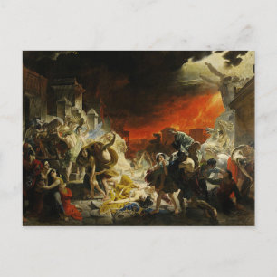 The Last Day of Pompeii Postcard