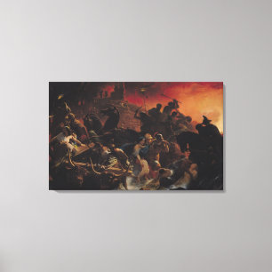 The Last Days of Pompeii Canvas Print