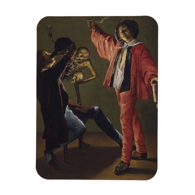 The Last Drop of Beer Before the Party Ends Magnet (Vertical)