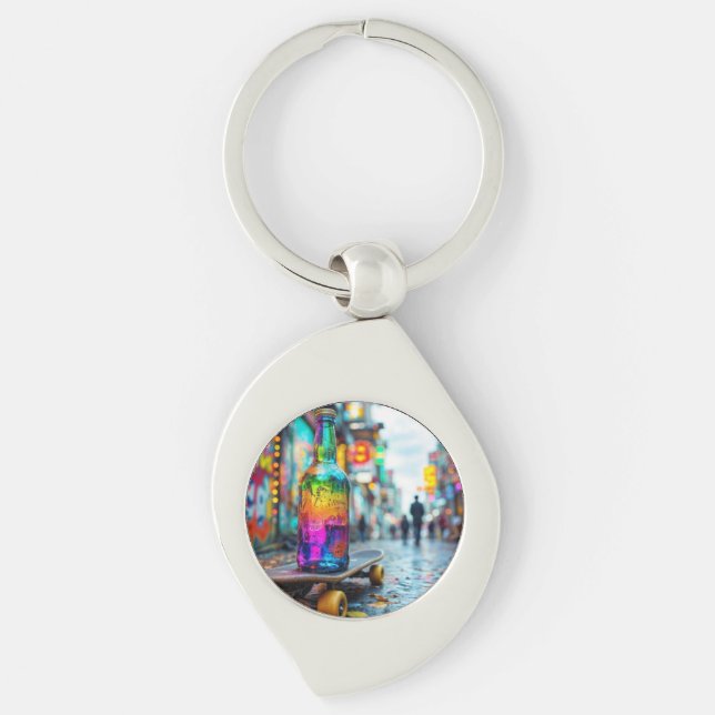 The Last Drop of Neon Keychain (Front)