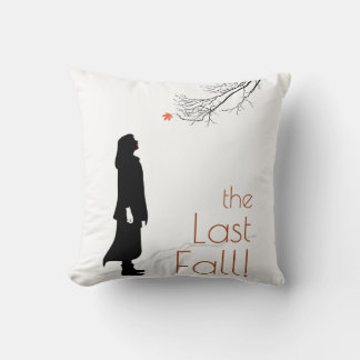 the last fall throw pillow