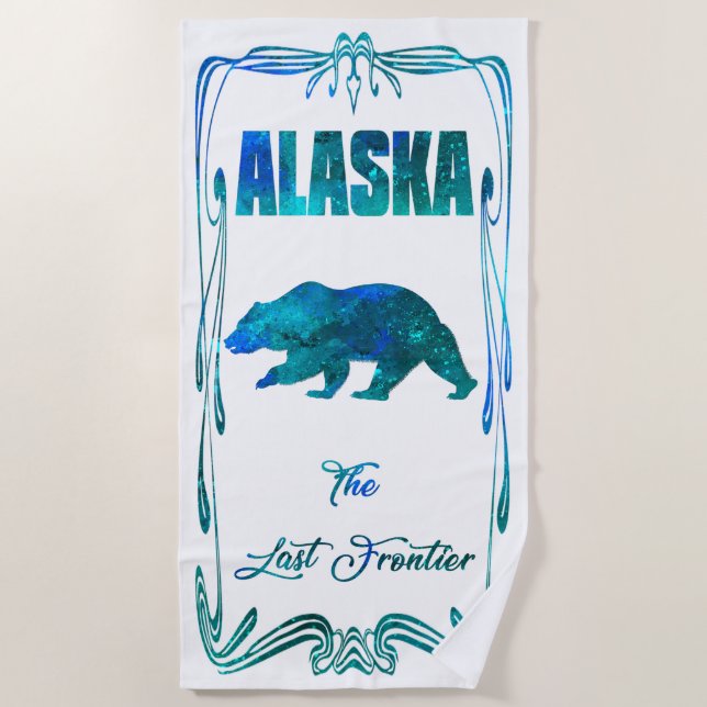The Last Frontier - Beach Towel (Front)