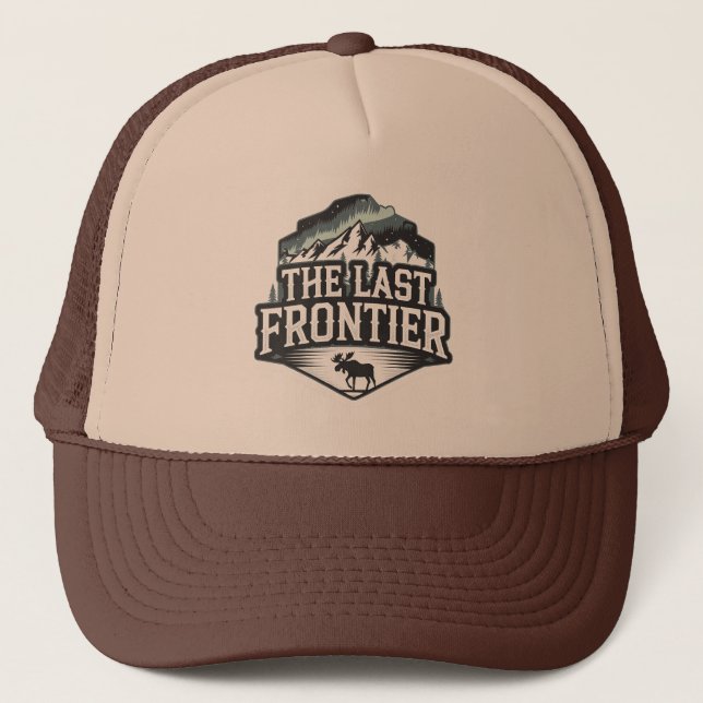The Last Frontier – Trucker Hat | Adventure (Front)