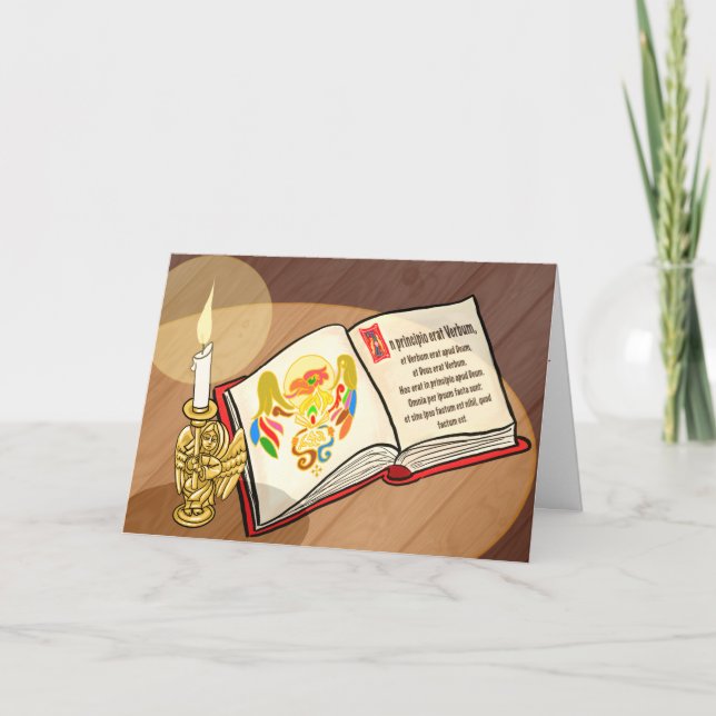 The Last Gospel Christmas Card (Front)