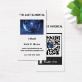 The Last Immortal Business Cards with QR Code (Desk)