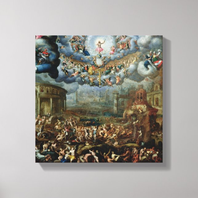 The Last Judgement 2 Canvas Print (Front)