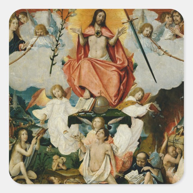 The Last Judgement 4 Square Sticker (Front)