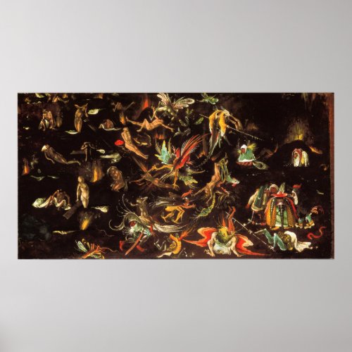 The Last Judgement by Hieronymus Bosch Poster