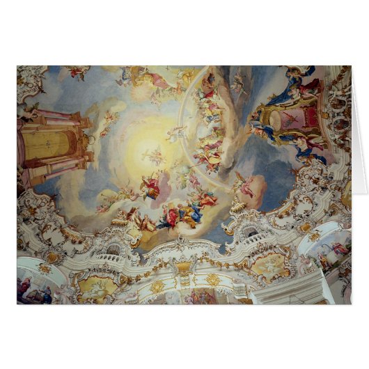 The Last Judgement, ceiling painting Cards (Front Horizontal)