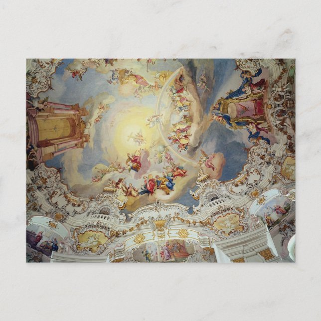 The Last Judgement, ceiling painting Postcard (Front)