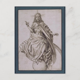 The Last Judgement (detail) by Hieronymus Bosch Postcard