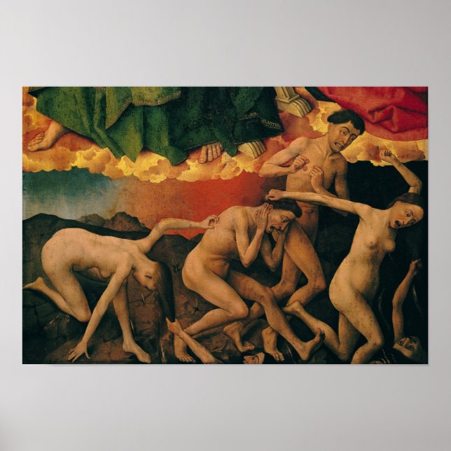 The Last Judgement, detail of the entrance Poster (Front)