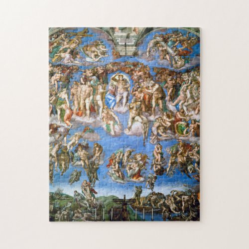 The Last Judgement Michelangelo 1536_1541 Jigsaw Puzzle