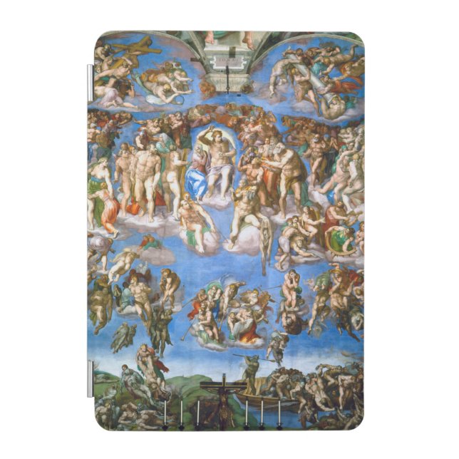 The Last Judgement, Michelangelo iPad Mini Cover (Front)