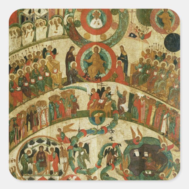 The Last Judgement Square Sticker (Front)