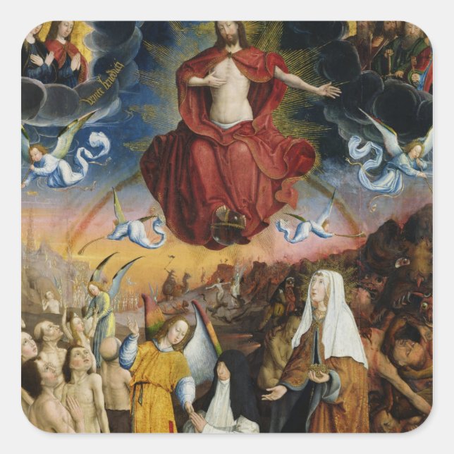 The Last Judgement Square Sticker (Front)
