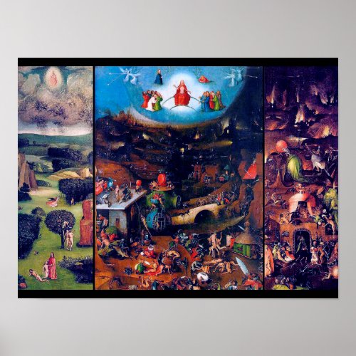 The Last Judgment Bosch Poster