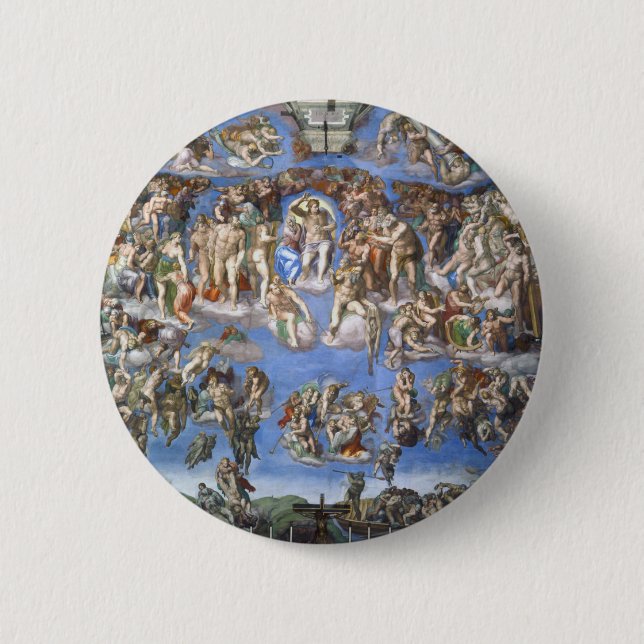 The Last Judgment Button (Front)