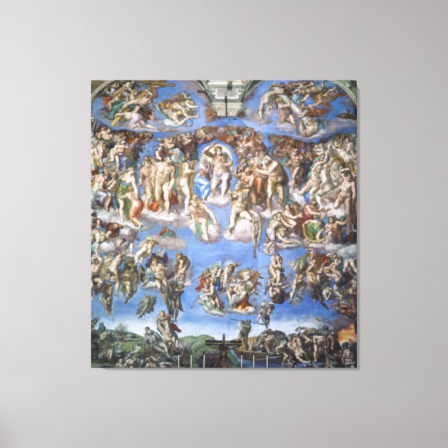 The Last Judgment Canvas Print (Front)