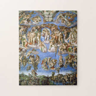 The Last Judgment Fresco by Michelangelo Jigsaw Puzzle
