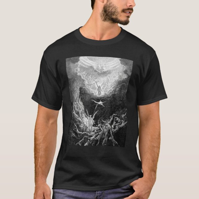 The Last Judgment Gustave Dore Biblical Art T-Shirt (Front)