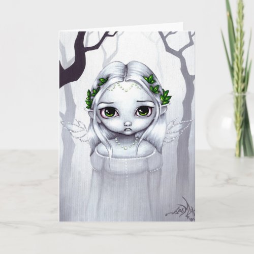 "The Last Leaves" Greeting Card