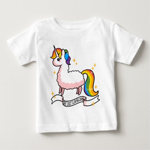 The Last Llamacorn Baby T_Shirt