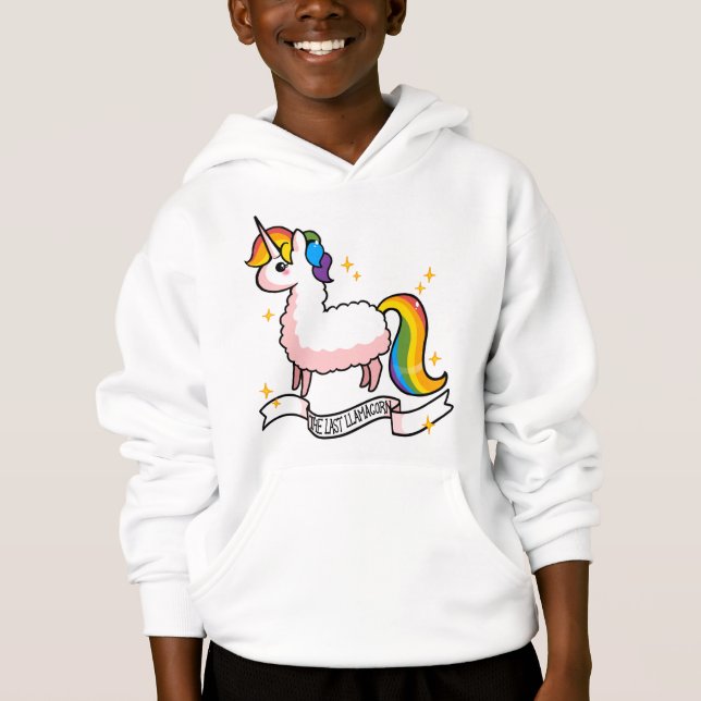 The Last Llamacorn Hoodie (Front)