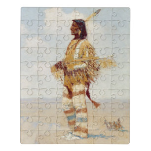 The Last of His Race The Vanishing American Jigsaw Puzzle