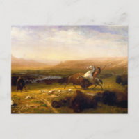 The Last of the Buffalo by Albert Bierstadt (1888)
