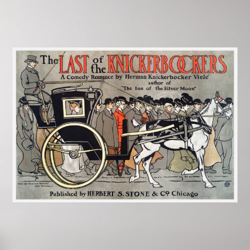 The Last of the Knickerbockers  Poster