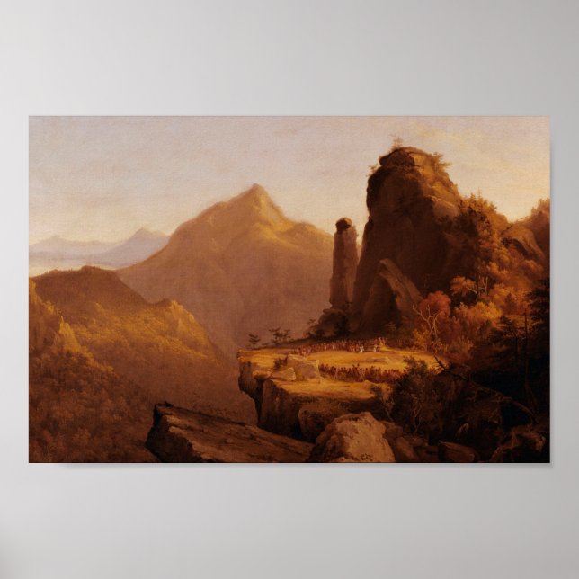 The Last of the Mohicans, Cora Kneeling (Cole) Poster (Front)