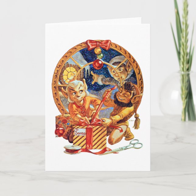 The Last Package Greeting Card (Front)