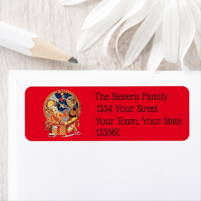 The Last Package Return Address Label (Insitu)