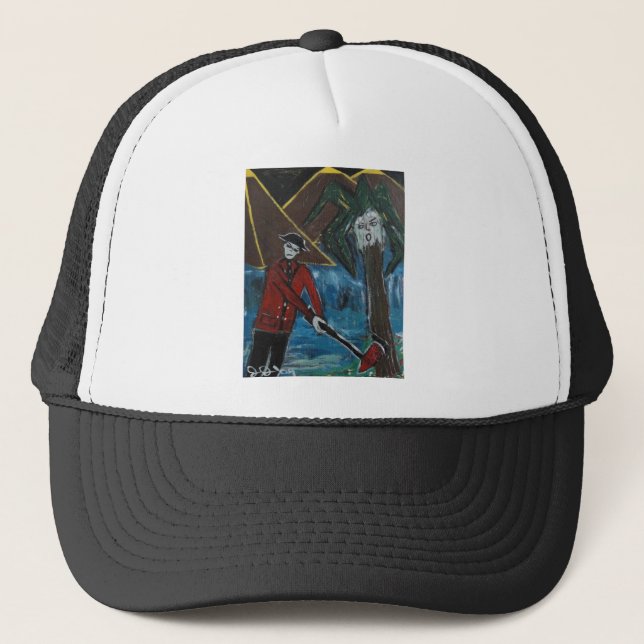 THE LAST PALM TRUCKER HAT (Front)